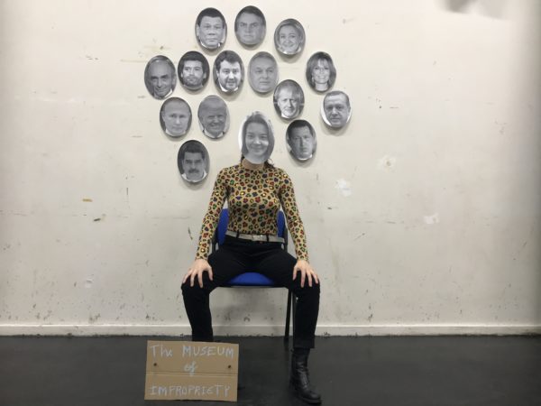 POPBACK activities in May: Helena Botto will hold her performance called "The Museum of Impropriety" in London 